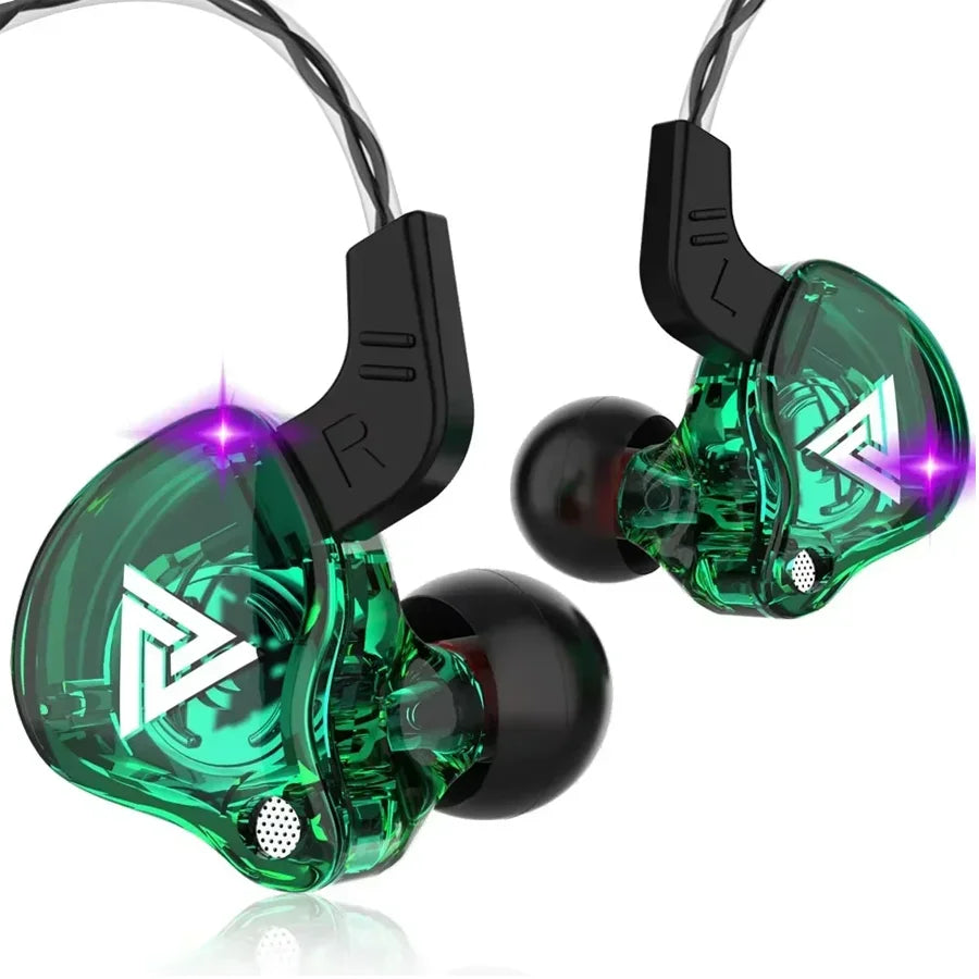 Fone In-Ear QKZ AK6 com Microfone – Hi-Fi, Graves Potentes e Controle de Volume