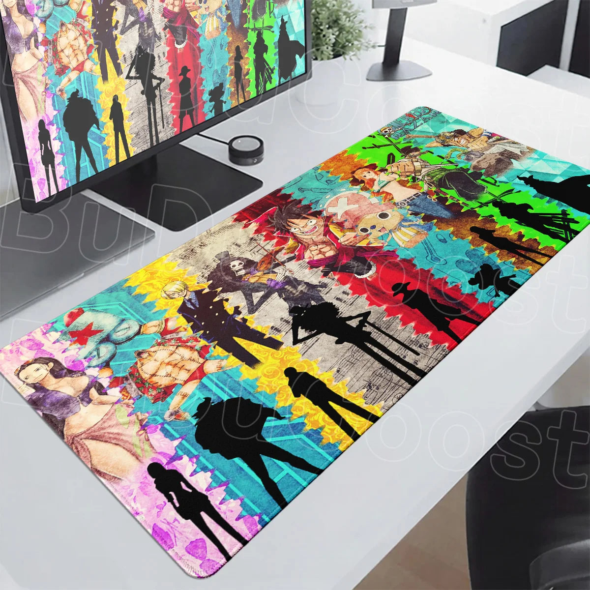 Mousepad Gamer Anime – Varios Tamanhos, Antiderrapante e com Borda Costurada