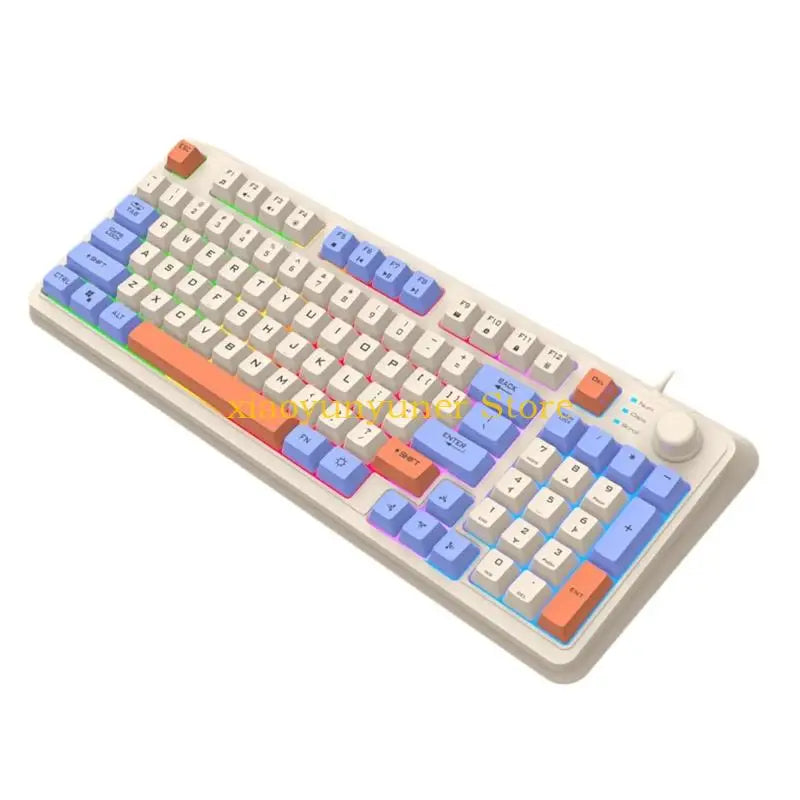 Teclado Mecanico Gamer P9JB 60% Compacto –  LED e USB com Fio