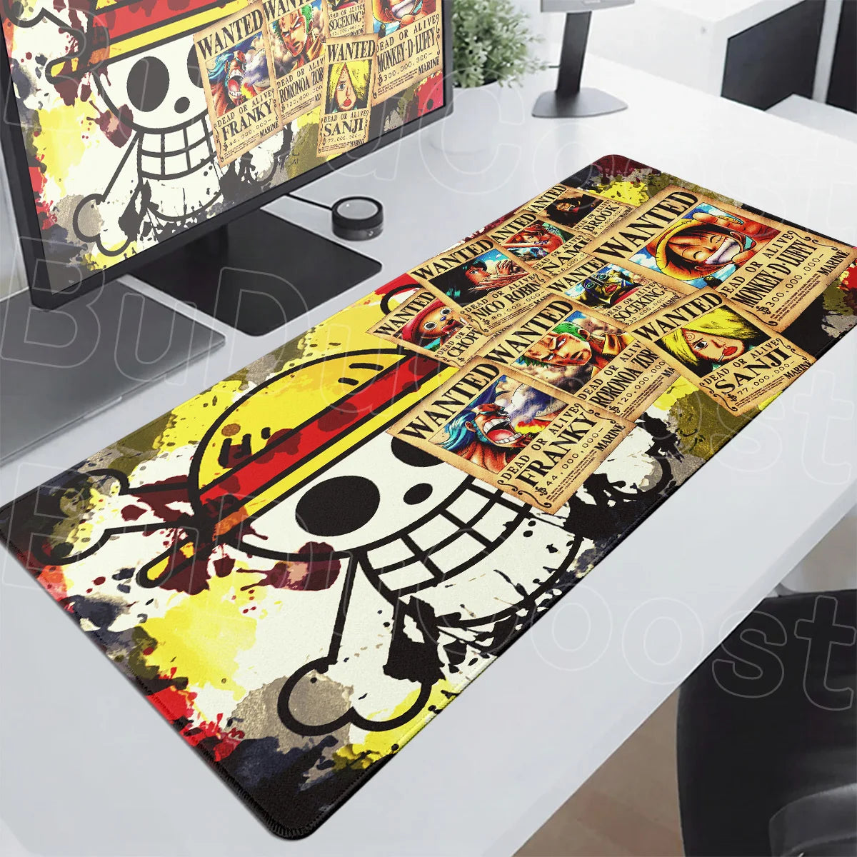 Mousepad Gamer Anime – Varios Tamanhos, Antiderrapante e com Borda Costurada