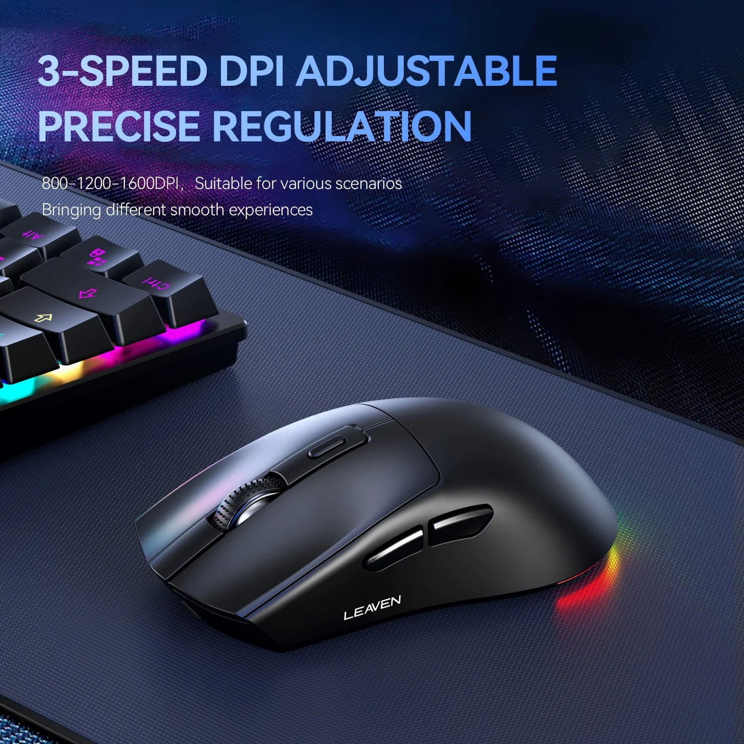 Mouse Sem Fio X3 Dual Mode Bluetooth + 2.4GHz – 1600 DPI, Recarregavel e Ul leve