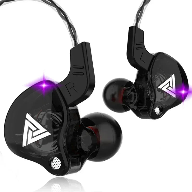 Fone In-Ear QKZ AK6 com Microfone – Hi-Fi, Graves Potentes e Controle de Volume