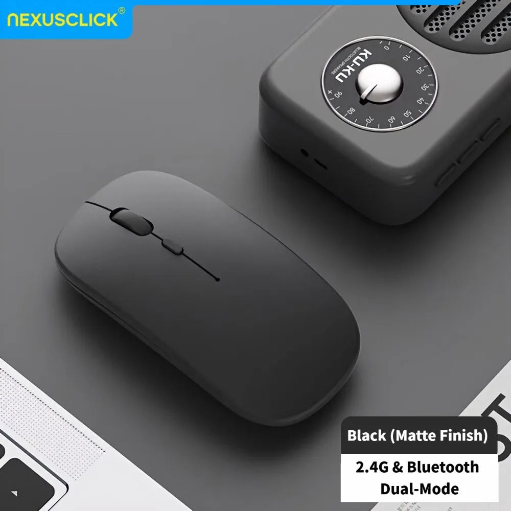Teclado Bluetooth NexusClick Slim – Compacto e Recarregavel para Tablet, iPad e PC