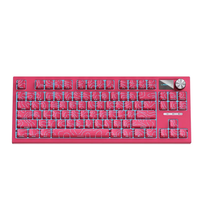 Teclado Gamer Mecanico LANGTU LT84 Hot Swap – Compacto, Side-Printed