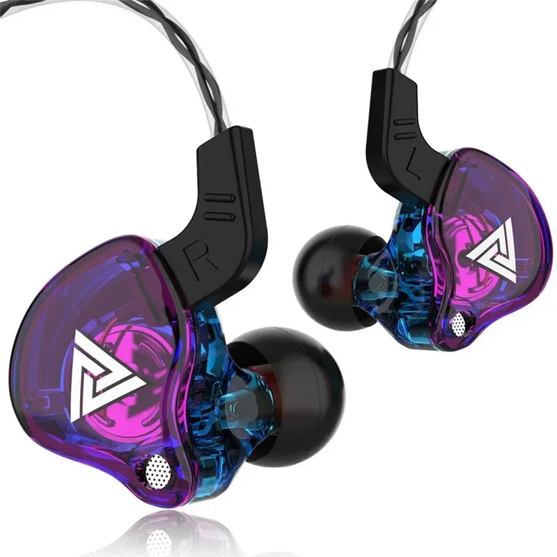 Fone In-Ear QKZ AK6 com Microfone – Hi-Fi, Graves Potentes e Controle de Volume