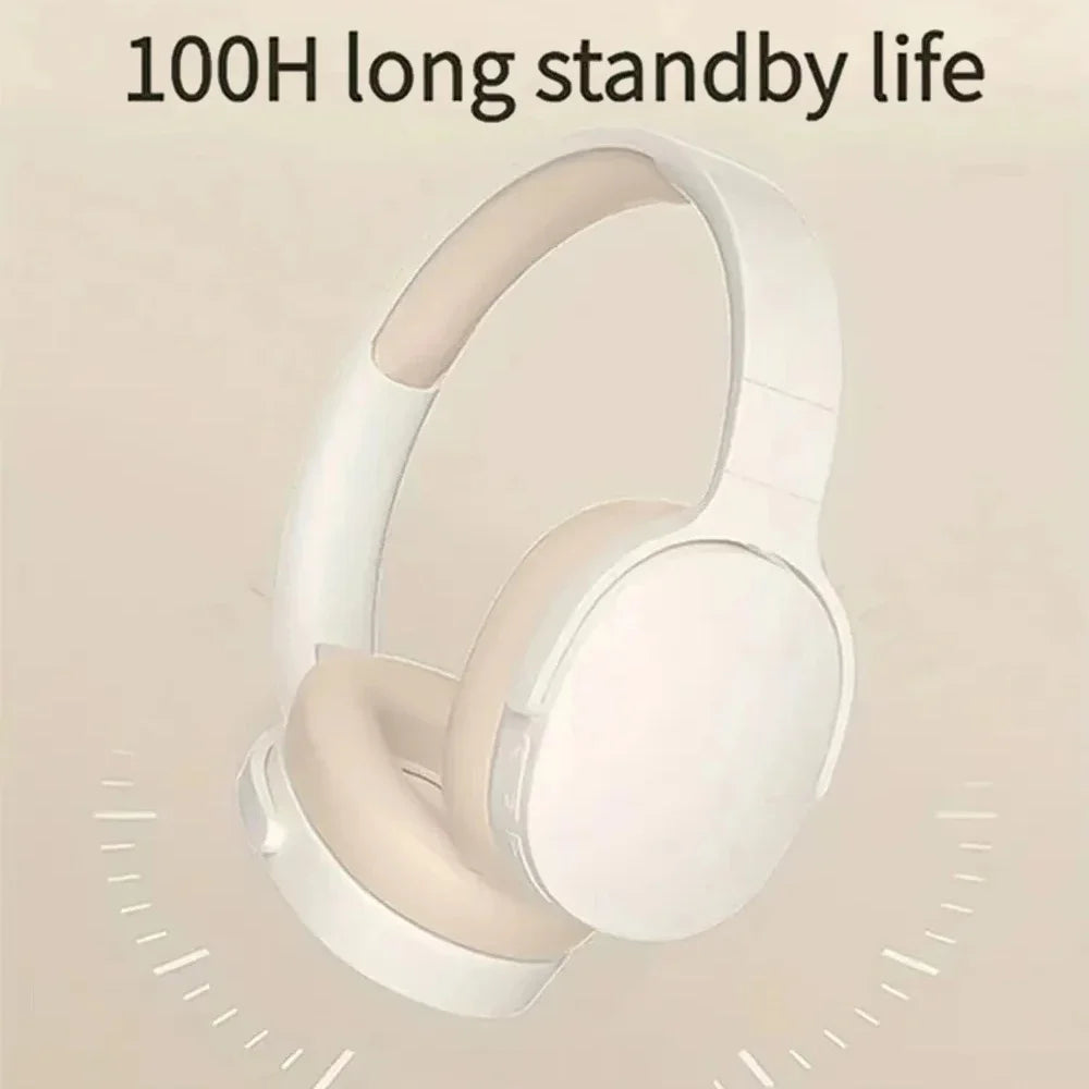 Headphone Bluetooth 5.3 kebidumei – Wireless, P2, MicroSD e Dobrável