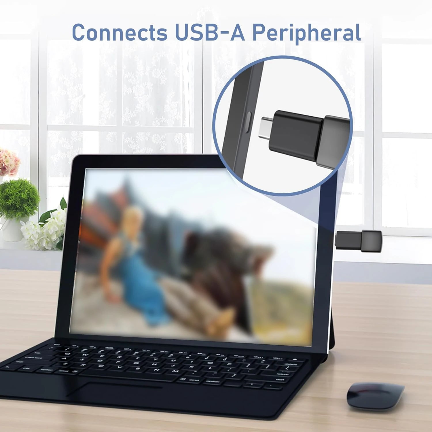 Kit 8 Adaptadores USB e USB-C – Conversores Compactos para PC, Notebook e Acessorios