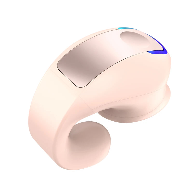 Fone Bluetooth Open-Ear com Encaixe Clip – Sem Fio, Leve e com Microfone