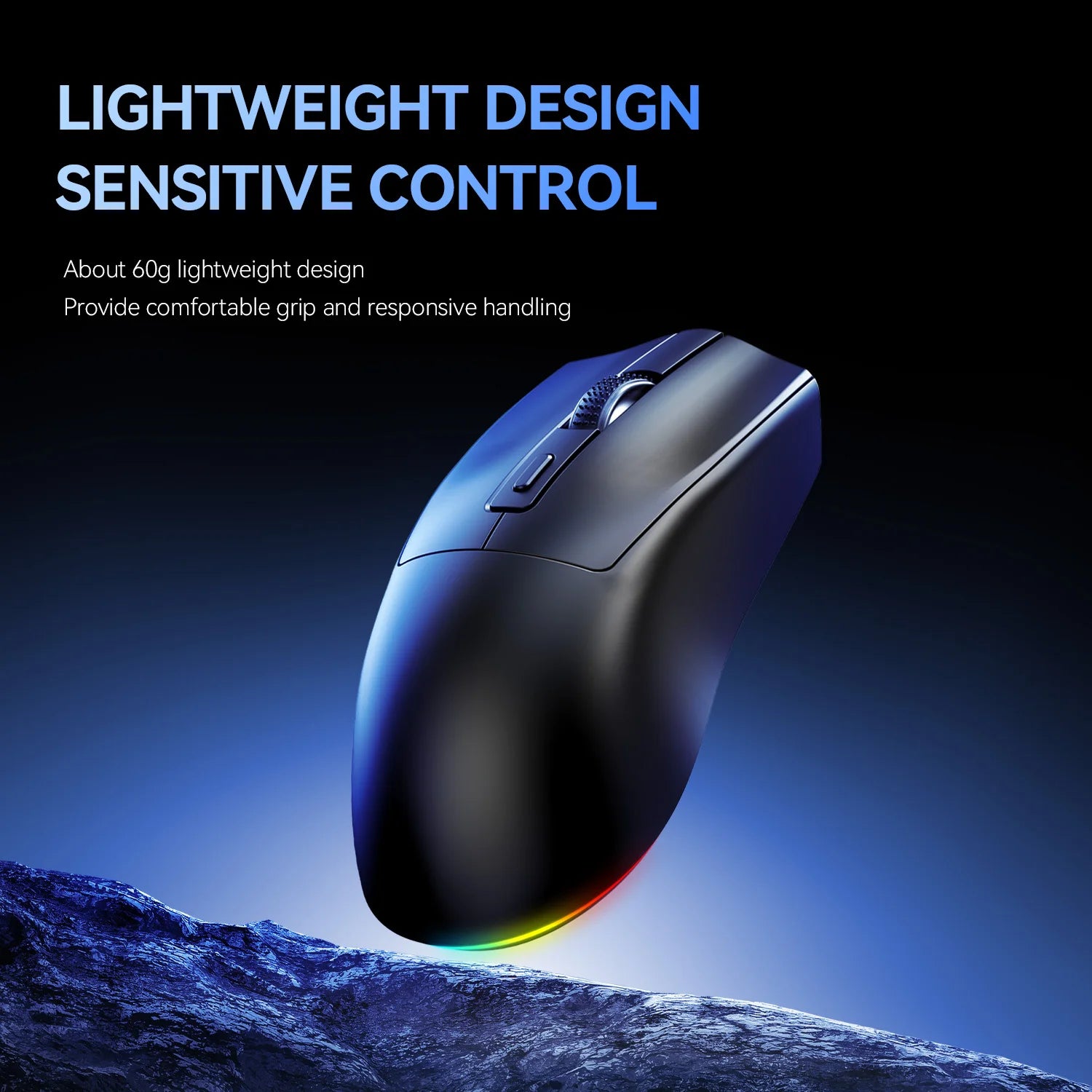 Mouse Sem Fio X3 Dual Mode Bluetooth + 2.4GHz – 1600 DPI, Recarregavel e Ul leve