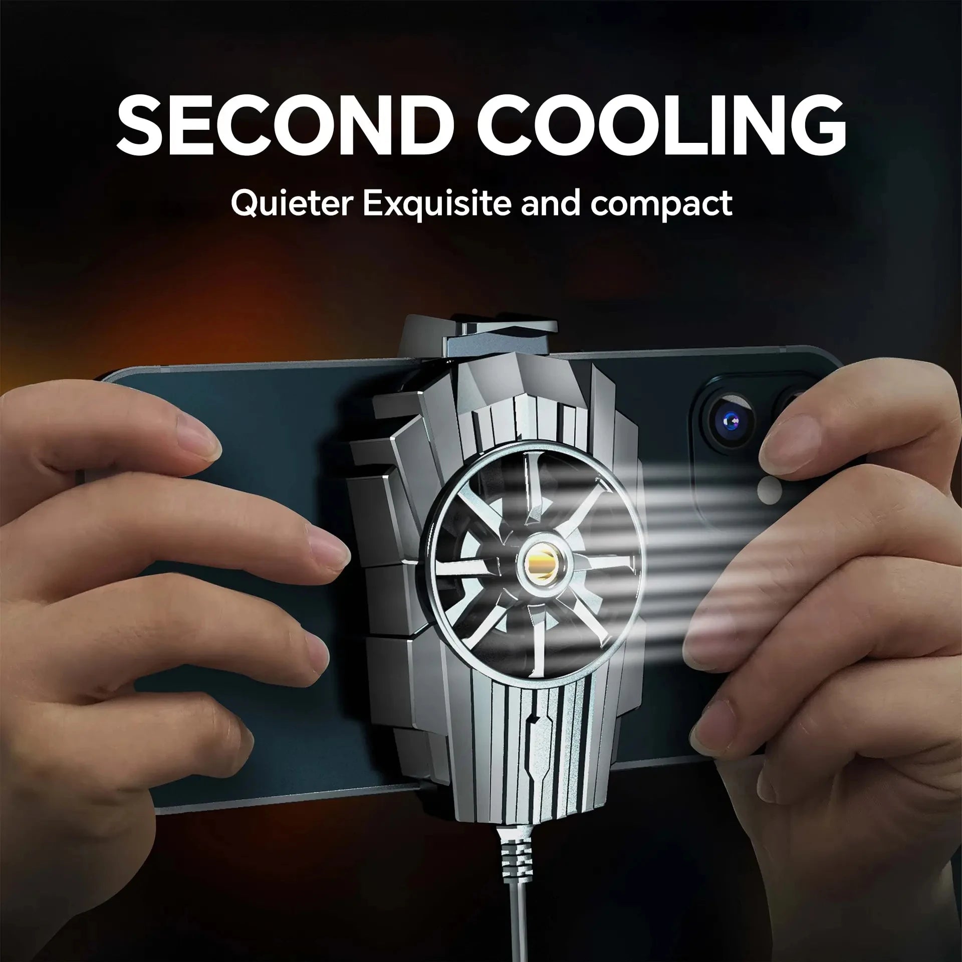 Cooler Gamer para Celular – Ventoinha USB para Resfriamento do Smartphone