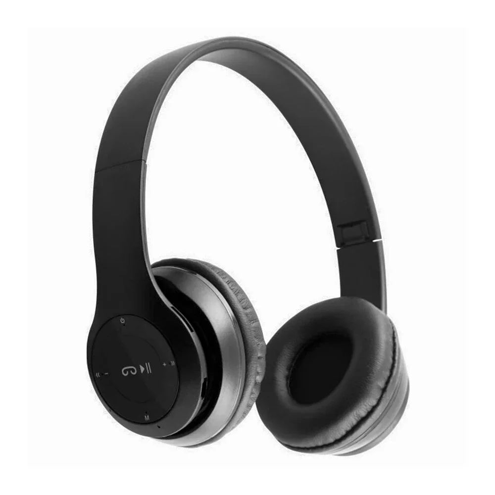 Headphone Bluetooth 5.3 kebidumei – Wireless, P2, MicroSD e Dobrável