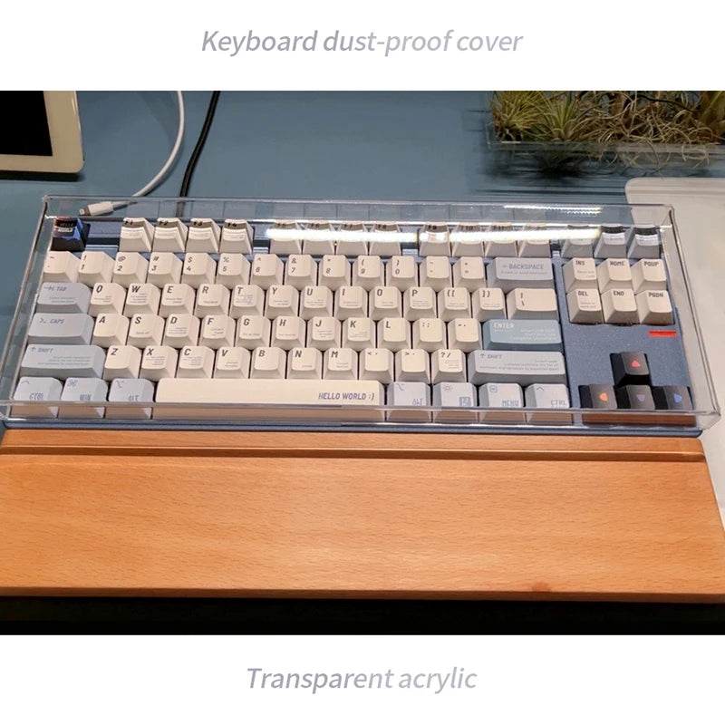 Capa  Transparente para Teclado Mecanico – Proteção sem esconder o Teclado