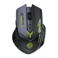Mouse Sem Fio Dual Mode Bluetooth/Wireless + 2.4GHz – 6 Botoes, 1600 DPI e Recarregavel
