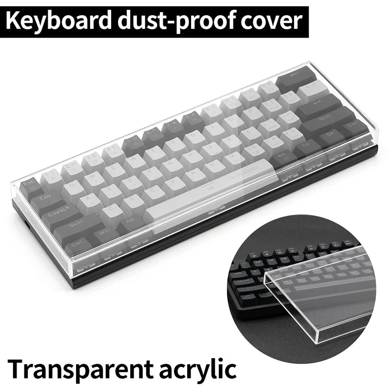 Capa  Transparente para Teclado Mecanico – Proteção sem esconder o Teclado