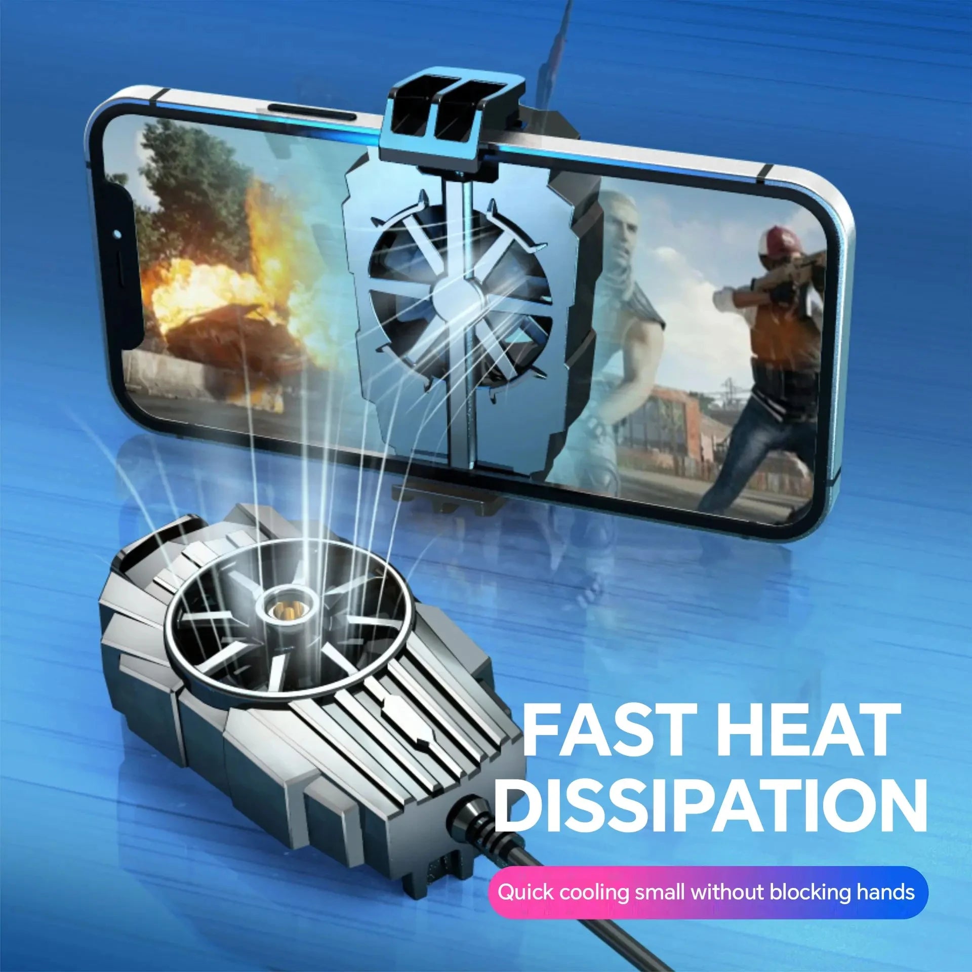 Cooler Gamer para Celular – Ventoinha USB para Resfriamento do Smartphone