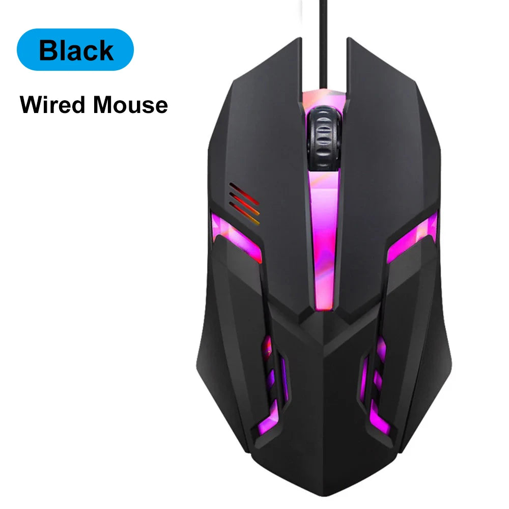 Mouse Sem Fio Bluetooth 5.2 + 2.4GHz RGB – 6 Botoes, 1600 DPI e Recarregavel