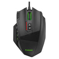Mouse X-39 - USB 16400 DPI 18 Botões Programáveis (Tibia, Lol, Path of Exile, MMORPG, FPS)